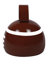Football Shape Cow Bell