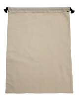 Double Cinch Recycled Canvas Shoe and Accessory Bag