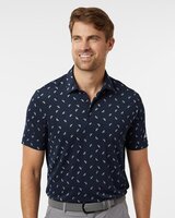 Men's Ultimate365 Mesh Print Polo
