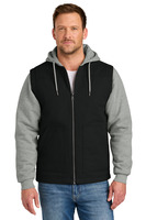 Duck Fleece Full Zip Hooded Jacket