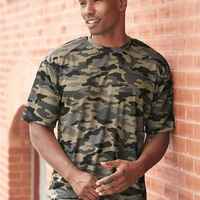BDG ADT POLY CAMO S/S T
