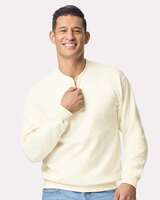 GIL ADT SOFTSTYLE 1/4 ZIP SWT