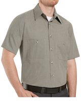 Men's Tall Premium Short Sleeve Work Shirt