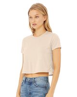 BEL LDY FLOWY CROP T