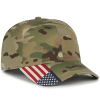 Multicam® Cap w/Flag Visor