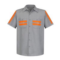 Enhanced Visibility Industrial Work Shirt